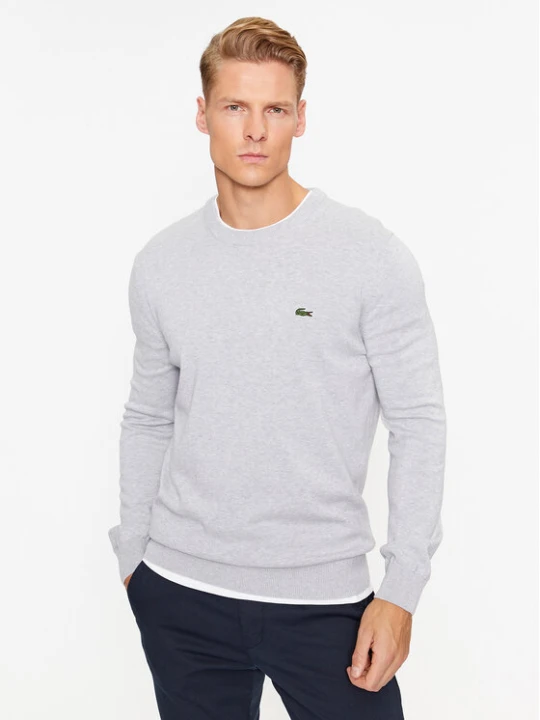Foto del prodotto Lacoste Maglione AH1985 Grigio Regular Fit