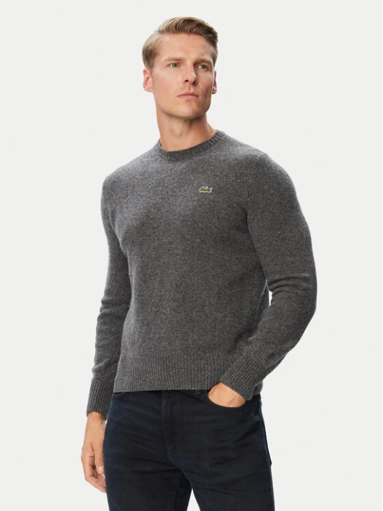Foto del prodotto Lacoste Maglione AH2916 Grigio scuro Regular Fit