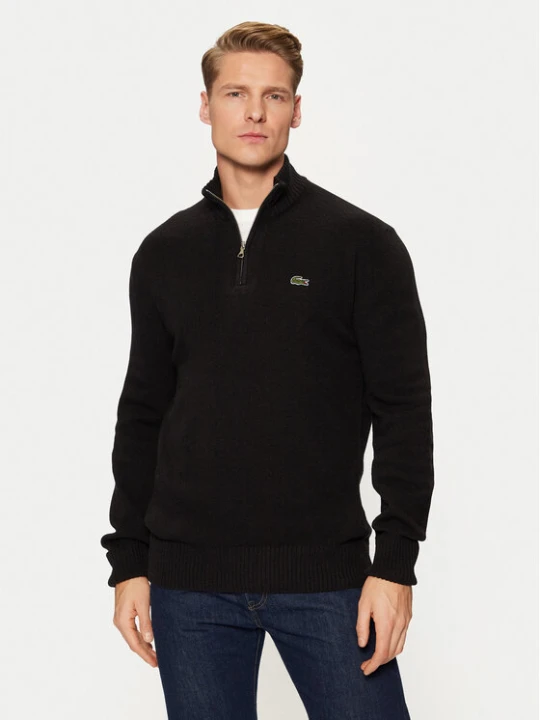 Foto del prodotto Lacoste Maglione AH3052 Nero Classic Fit