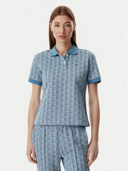 Foto del prodotto Lacoste Polo DF3364 Blu Slim Fit