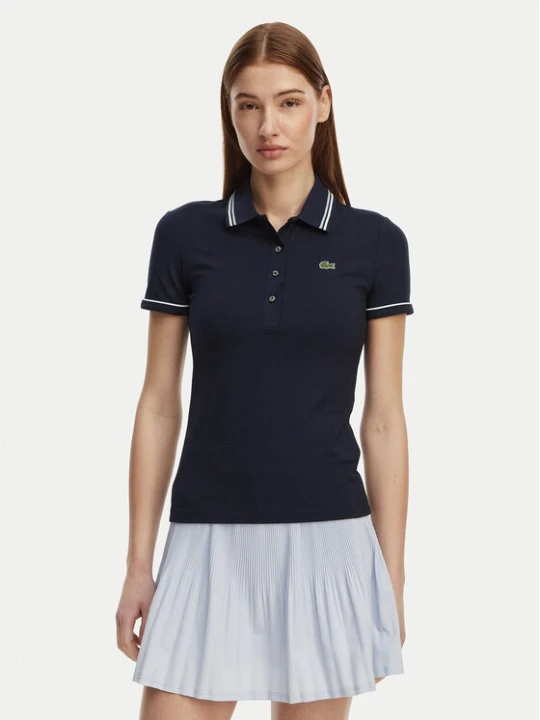Foto del prodotto Lacoste Polo DF5284 Blu scuro Slim Fit