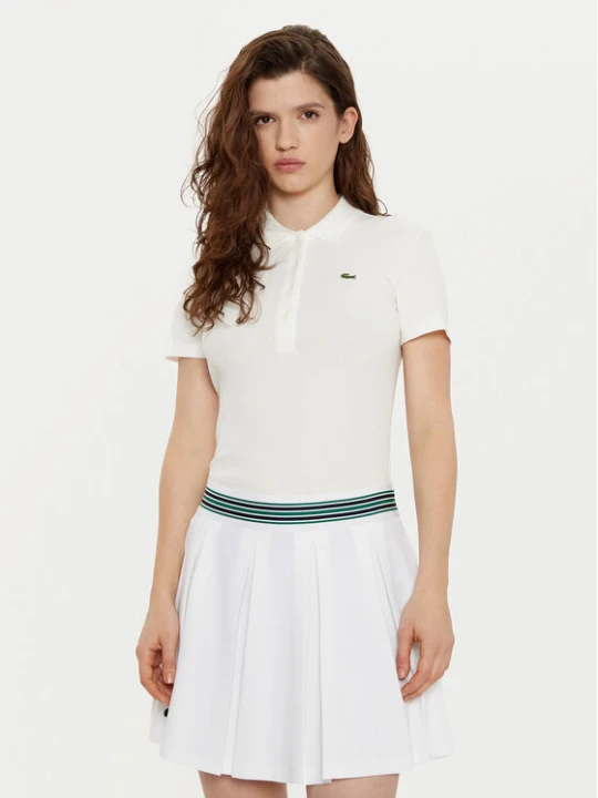 Foto del prodotto Lacoste Polo DF5377 Écru Slim Fit Crema