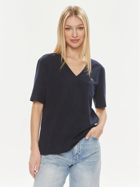 Foto del prodotto Lacoste T-shirt TF7300 Blu scuro Regular Fit