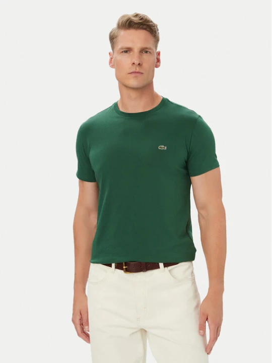 Foto del prodotto Lacoste T-shirt TH6709 Verde Regular Fit