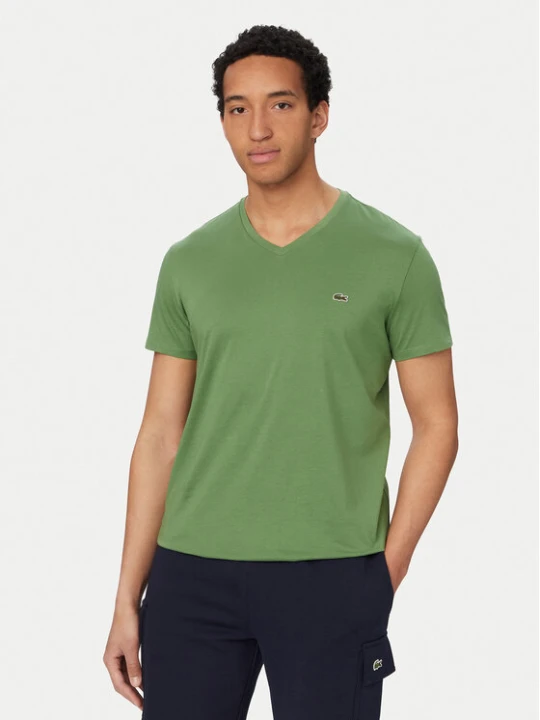 Foto del prodotto Lacoste T-shirt TH6710 Verde Regular Fit