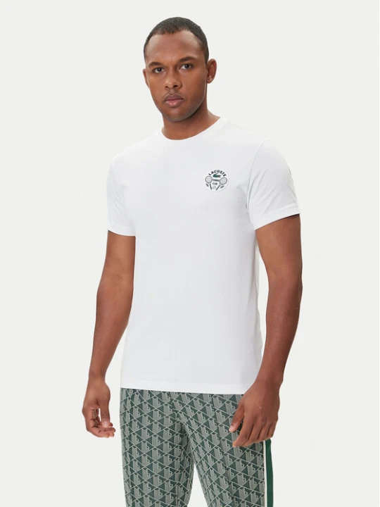 Foto del prodotto Lacoste T-shirt TH7712 Bianco Regular Fit