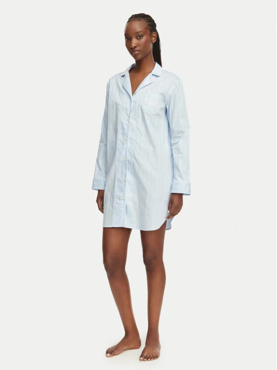 Foto del prodotto LAUREN RALPH LAUREN Camicia da notte ILN32507 Azzurro chiaro Relaxed Fit