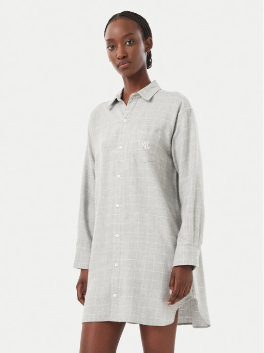 Foto del prodotto LAUREN RALPH LAUREN Camicia da notte ILN32537 Grigio Regular Fit