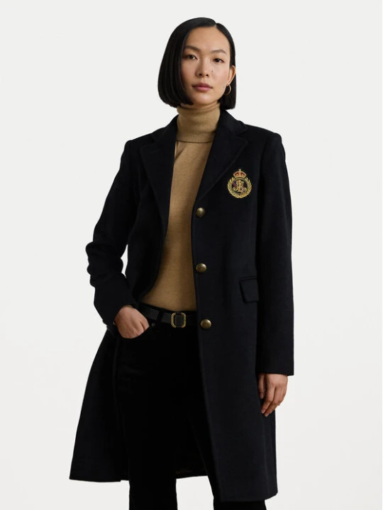 Foto del prodotto LAUREN RALPH LAUREN Cappotto di lana 297958509001 Nero Regular Fit