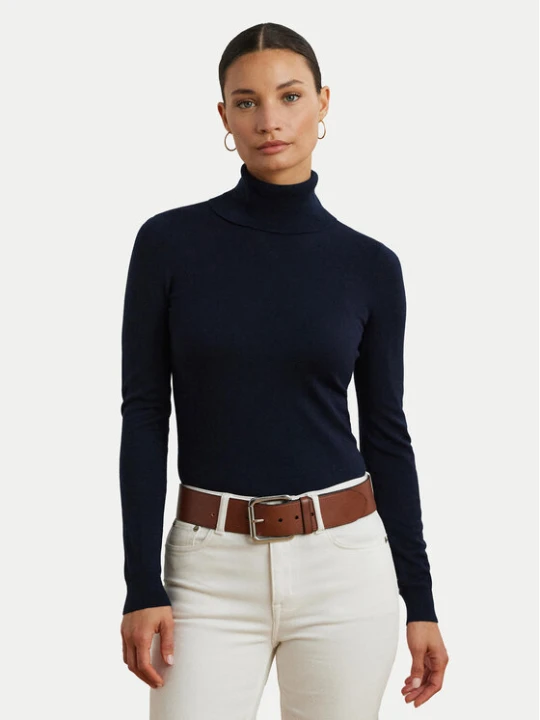 Foto del prodotto Lauren Ralph Lauren Dolcevita 200940470002 Blu scuro Slim Fit
