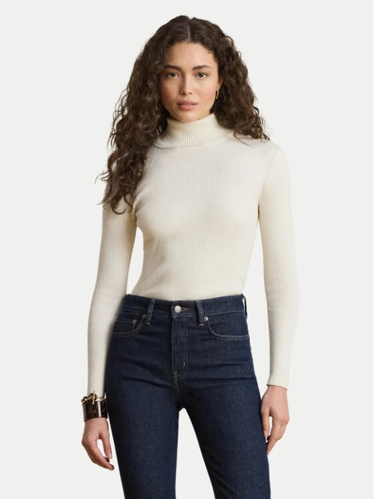 Foto del prodotto LAUREN RALPH LAUREN Dolcevita 200B22258001 Crema Slim Fit