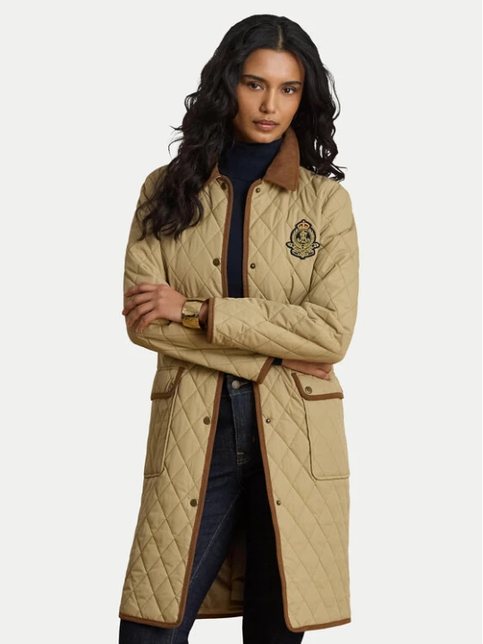 Foto del prodotto LAUREN RALPH LAUREN Giacca di transizione Crested 3 / 4 Quilt 297P18059002 Beige Regular Fit