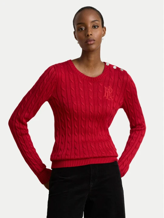 Foto del prodotto LAUREN RALPH LAUREN Maglione 200P14039501 Rosso Regular Fit