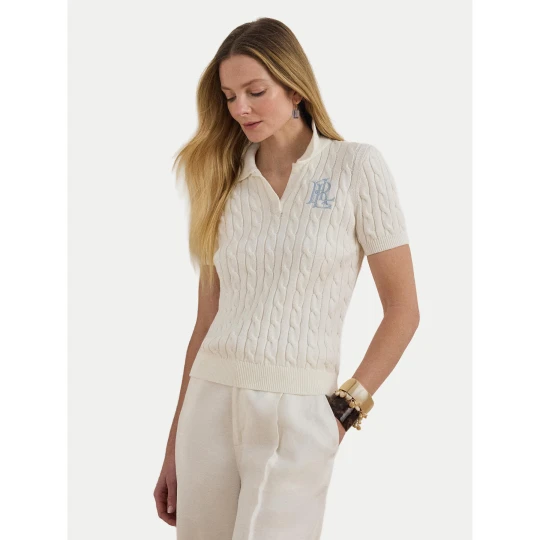 Foto del prodotto LAUREN RALPH LAUREN Polo 200932224016 Bianco Slim Fit