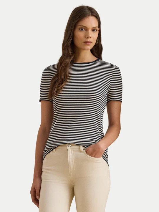 Foto del prodotto LAUREN RALPH LAUREN T-shirt 200P03721002 Blu scuro Slim Fit