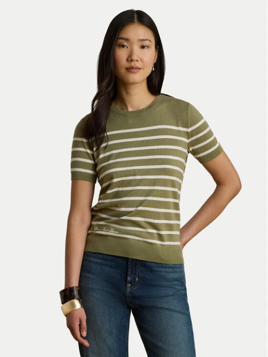 Foto del prodotto LAUREN RALPH LAUREN T-shirt Eyelah 200P13973001 Verde Regular Fit