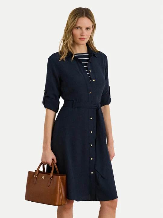 Foto del prodotto LAUREN RALPH LAUREN Vestito chemisier 200980920001 Blu scuro Regular Fit