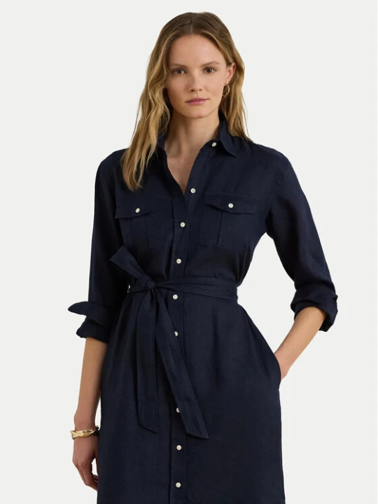 Foto del prodotto LAUREN RALPH LAUREN Vestito chemisier 200P13684002 Blu scuro Regular Fit