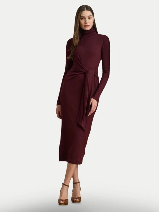 Foto del prodotto LAUREN RALPH LAUREN Vestito di maglia 200980028006 Bordeaux Slim Fit