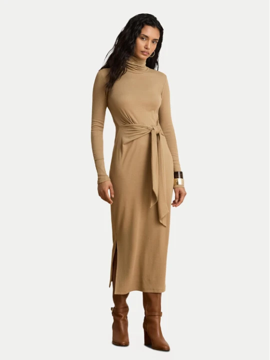 Foto del prodotto LAUREN RALPH LAUREN Vestito di maglia 200980028500 Beige scuro Slim Fit