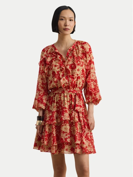 Foto del prodotto LAUREN RALPH LAUREN Vestito estivo 200P08669001 Rosso Regular Fit