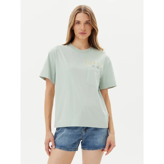 Foto del prodotto Lee T-shirt Embroidery Pocket 112363833 Verde Relaxed Fit