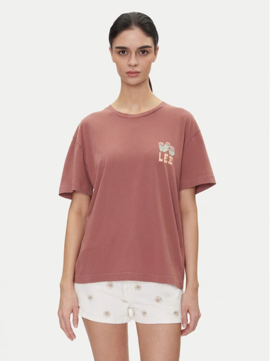 Foto del prodotto Lee T-shirt Vintage 112363834 Rosa Relaxed Fit