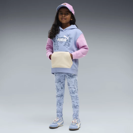 Foto del prodotto Leggings stampati per bambini PUMA x DORA THE EXPLORER, Abbigliamento, Blu niebieski