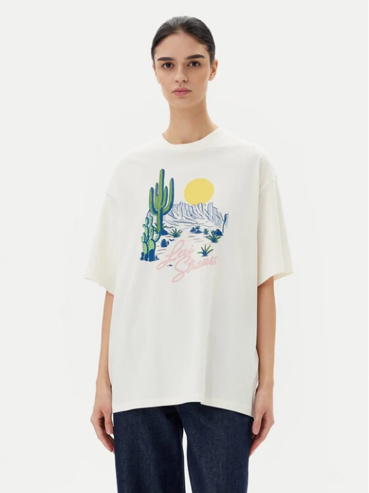 Foto del prodotto Levi'® T-shirt Graphic A4924-0082 Bianco Relaxed Fit Levi's