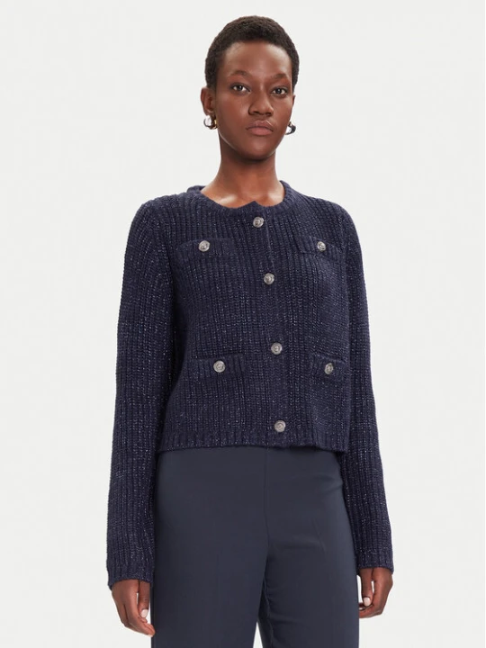 Foto del prodotto Liu Jo Cardigan MF5235 MA88A Blu scuro Regular Fit