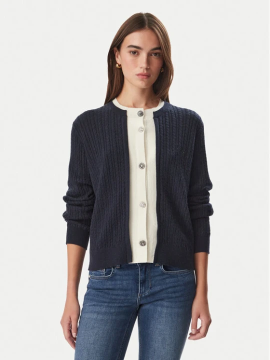 Foto del prodotto Liu Jo Cardigan WF6108 MA88R Blu scuro Regular Fit