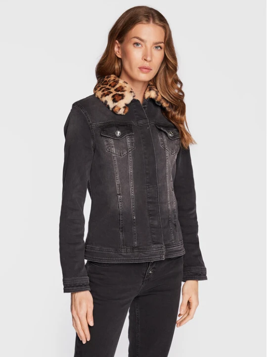 Foto del prodotto Liu Jo Giacca di jeans UF2069 D4391 Nero Regular Fit