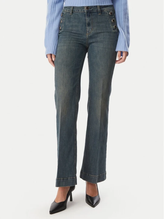 Foto del prodotto Liu Jo Jeans UF6093 D0328 Blu Flare Fit