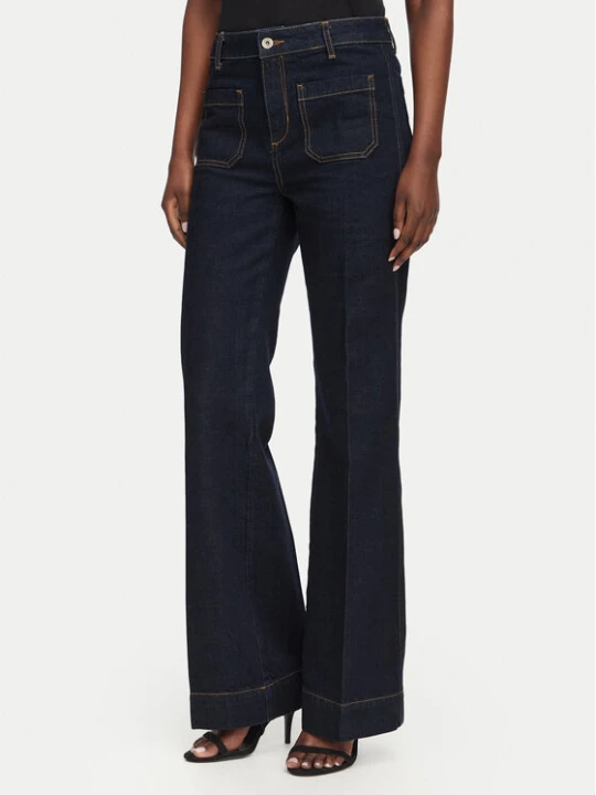 Foto del prodotto Liu Jo Jeans UF6196 D4854 Blu scuro Flare Fit