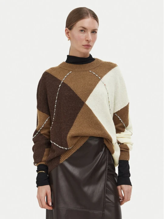 Foto del prodotto Liu Jo Maglione WF6184 MA15R Marrone Regular Fit