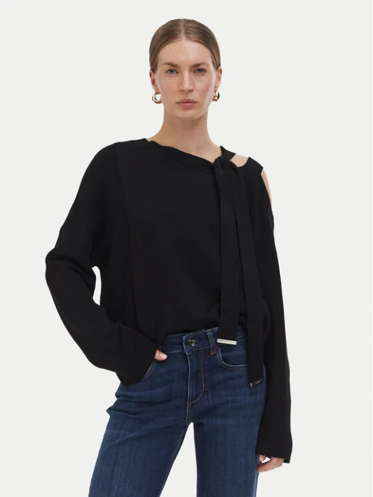 Foto del prodotto Liu Jo Maglione WF6396 MS99E Nero Relaxed Fit