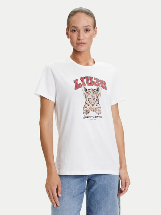 Foto del prodotto Liu Jo T-shirt UF5271 JS923 Bianco Regular Fit