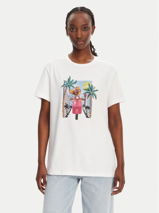 Foto del prodotto Liu Jo T-shirt WA5260 JS003 Bianco Regular Fit