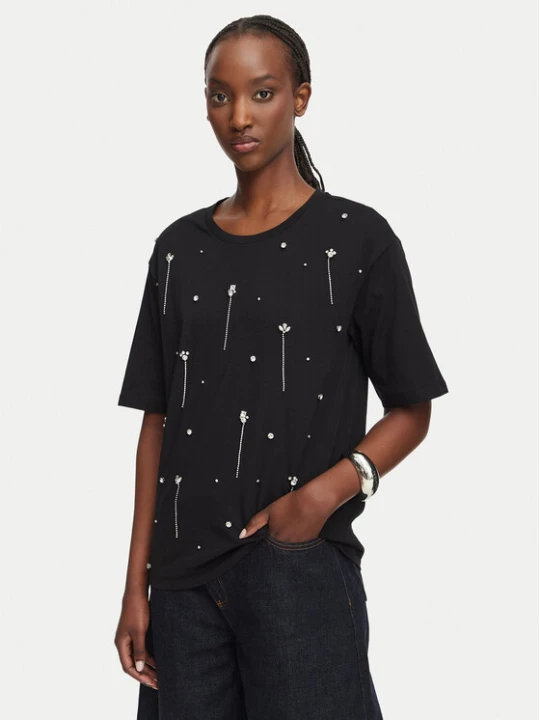Foto del prodotto Liu Jo T-shirt WF6398 JS904 Nero Boxy Fit