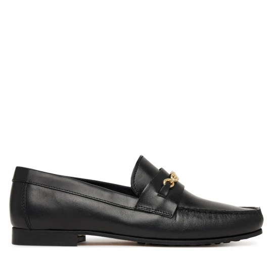 Foto del prodotto Loafers Tommy Hilfiger Th Chain Leather Loafer FW0FW08956 Nero