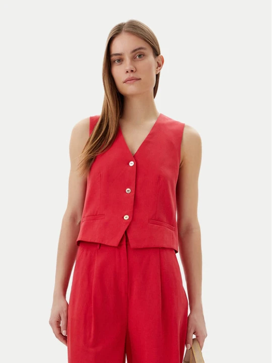 Foto del prodotto LOLA CASADEMUNT Gilet LS2502007 Rosso Regular Fit