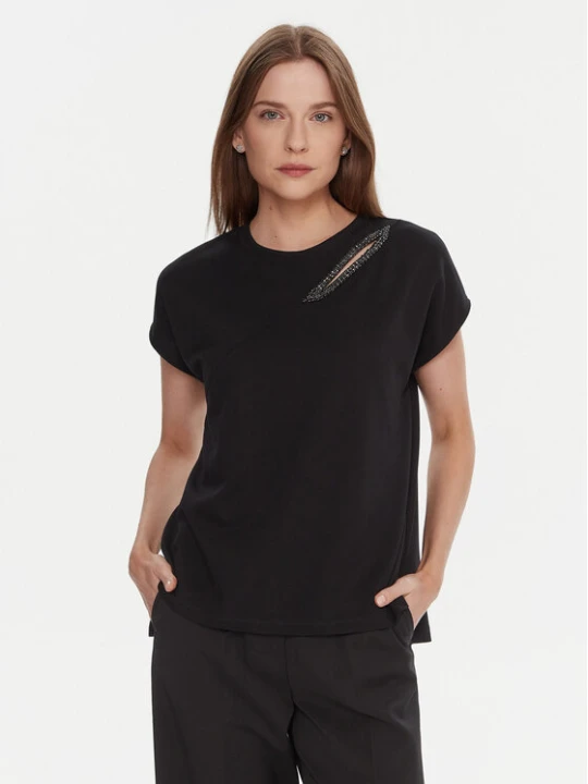 Foto del prodotto LOLA CASADEMUNT T-shirt LF2515024 Nero Regular Fit