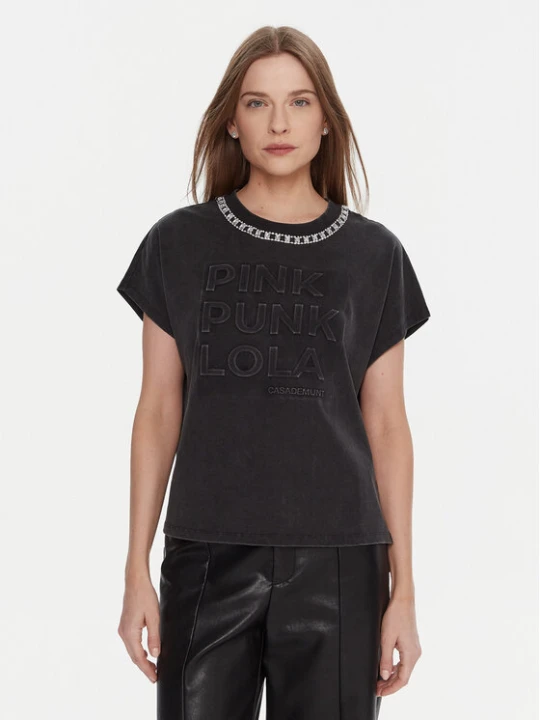 Foto del prodotto LOLA CASADEMUNT T-shirt LF2515030 Grigio Loose Fit
