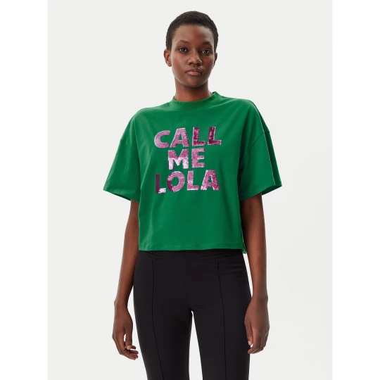 Foto del prodotto LOLA CASADEMUNT T-shirt LS2515054 Verde Relaxed Fit