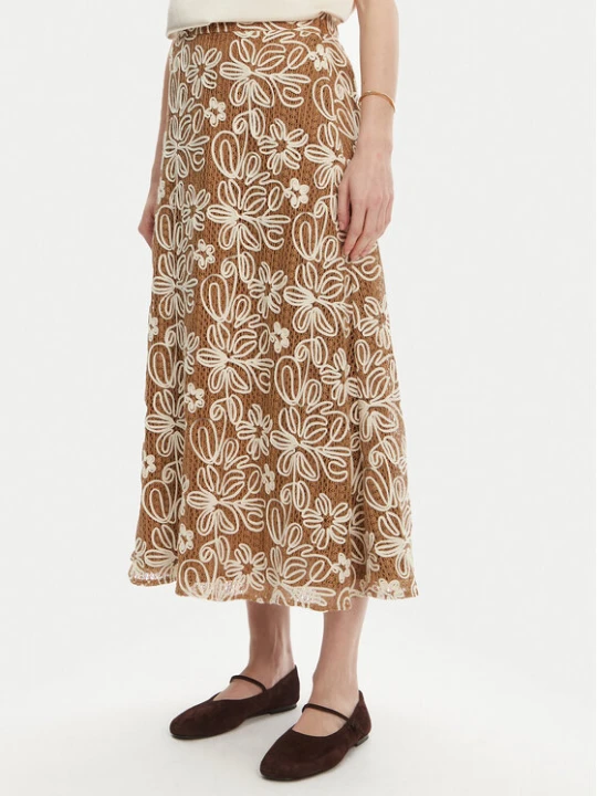 Foto del prodotto Luisa Spagnoli Gonna midi Tenente 541989 Beige Regular Fit