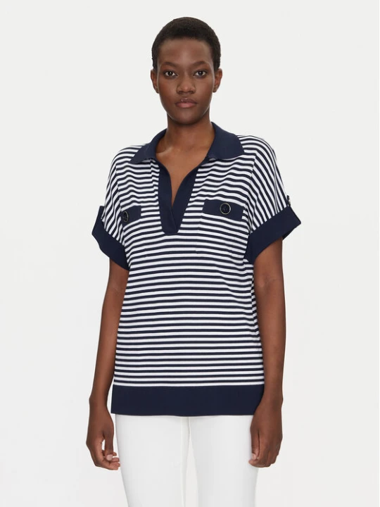 Foto del prodotto Luisa Spagnoli Polo Caio 58672 Blu scuro Regular Fit