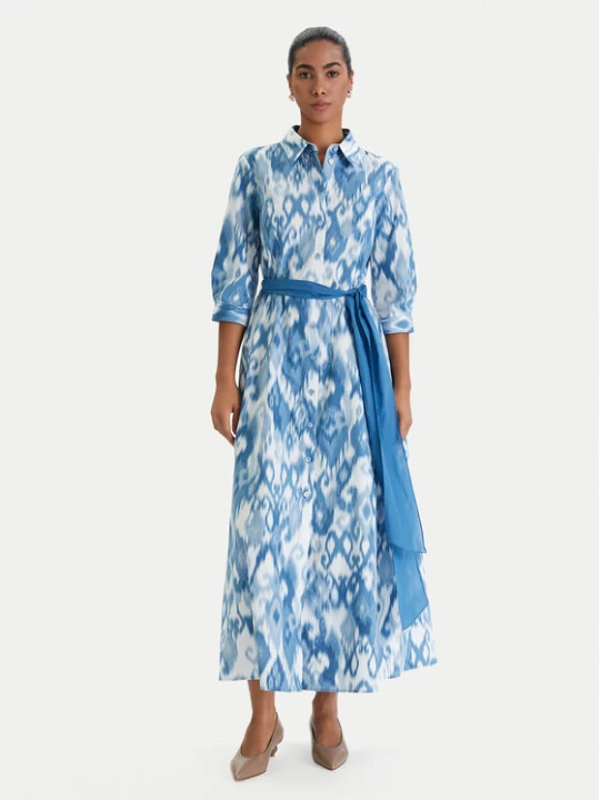 Foto del prodotto Luisa Spagnoli Vestito chemisier Palato 542965 Blu Regular Fit