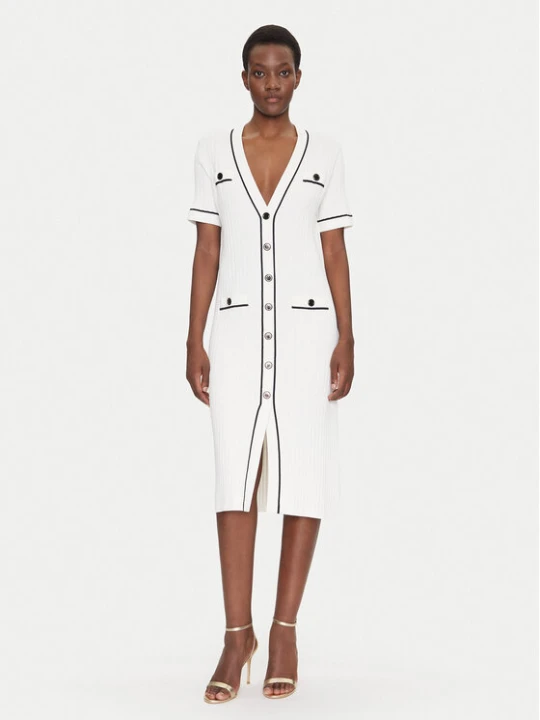 Foto del prodotto Luisa Spagnoli Vestito di maglia Candelotto 100004 Écru Regular Fit Crema