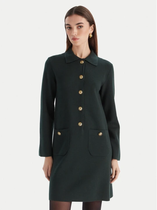 Foto del prodotto Luisa Spagnoli Vestito di maglia Magilla 100109 Verde Regular Fit