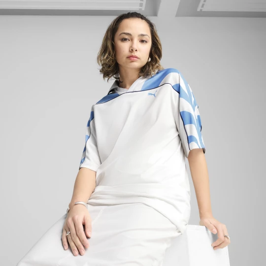 Foto del prodotto Maglia da calcio FUTURE.PUMA.ARCHIVE vestibilità comoda unisex, Abbigliamento, Bianco biały